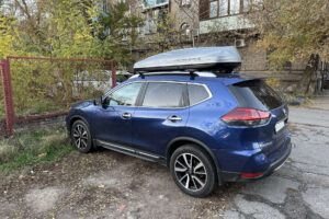 Бокс 500л сірий матовий на Nissan X-Trail